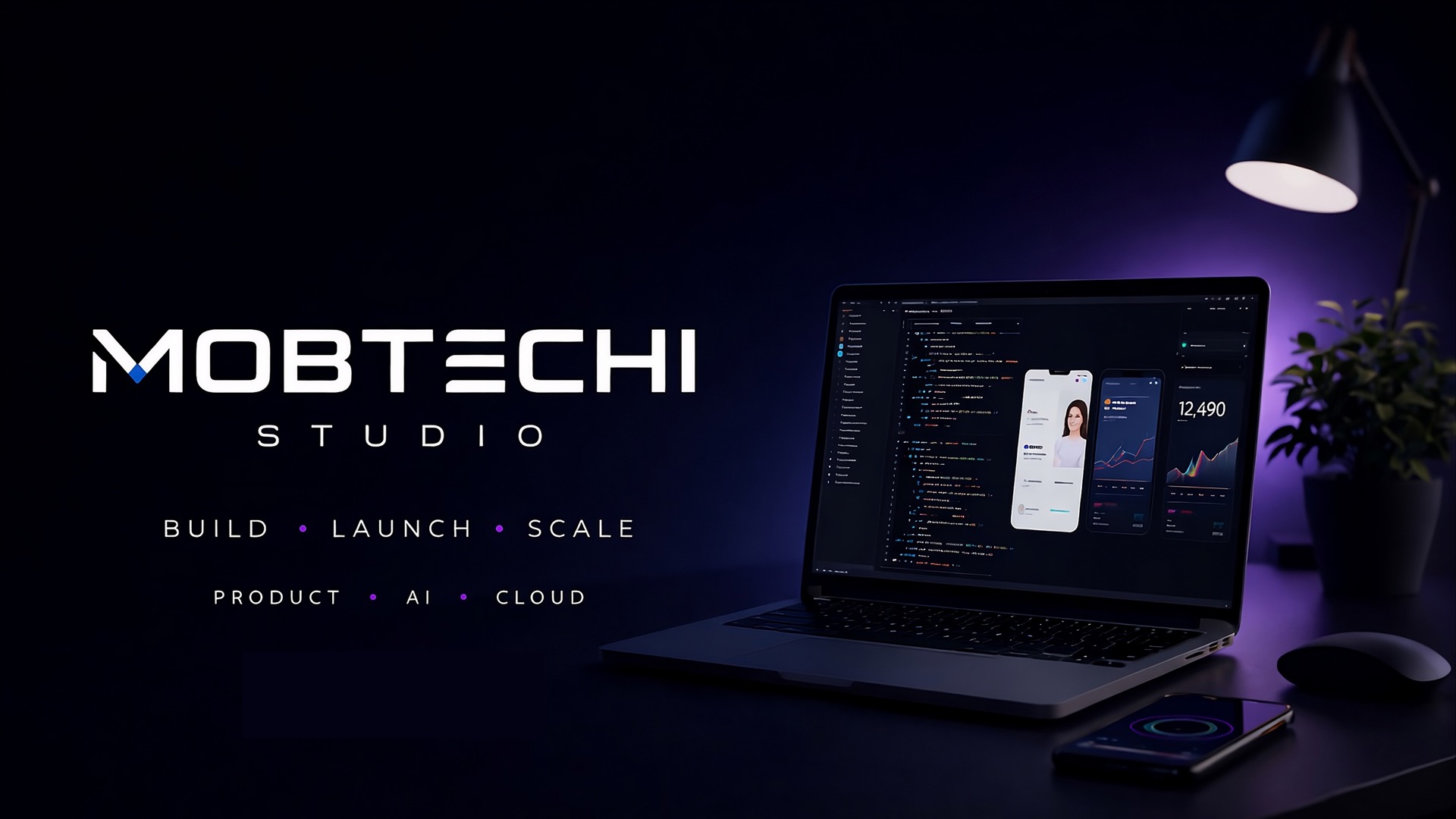Modern world-class synthetic engineering studio with MobTechi branding